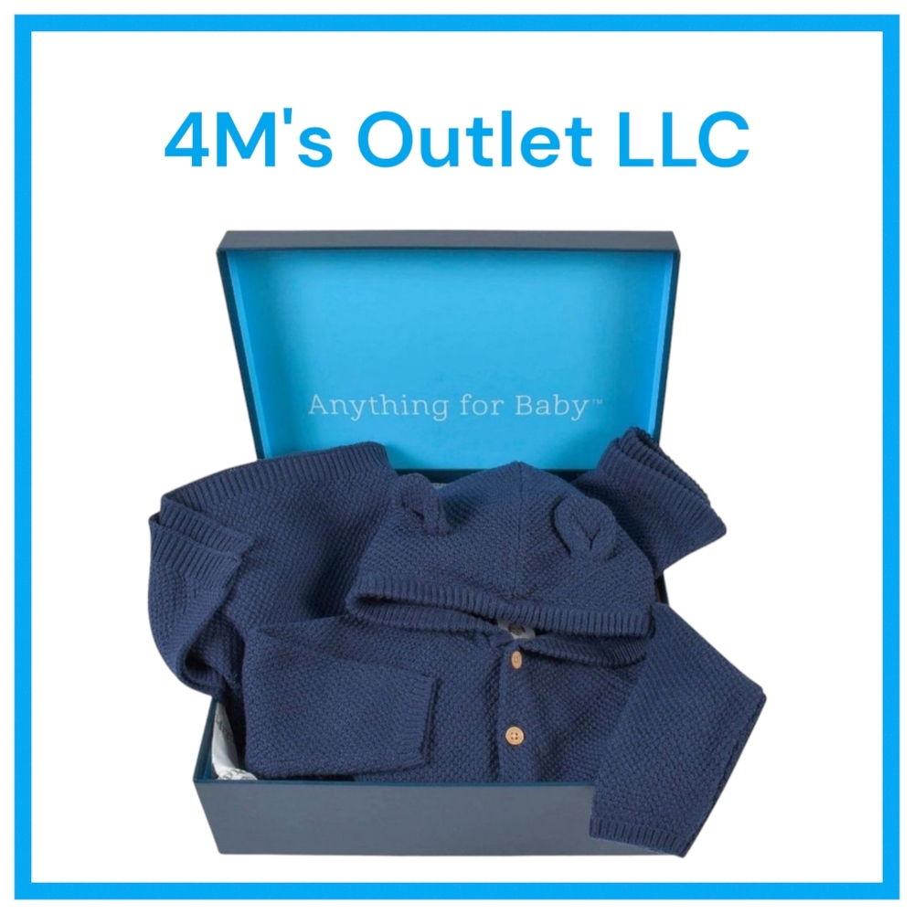 Gerber Unisex 3-piece Knit Clothing Set for 0 to 3 Months